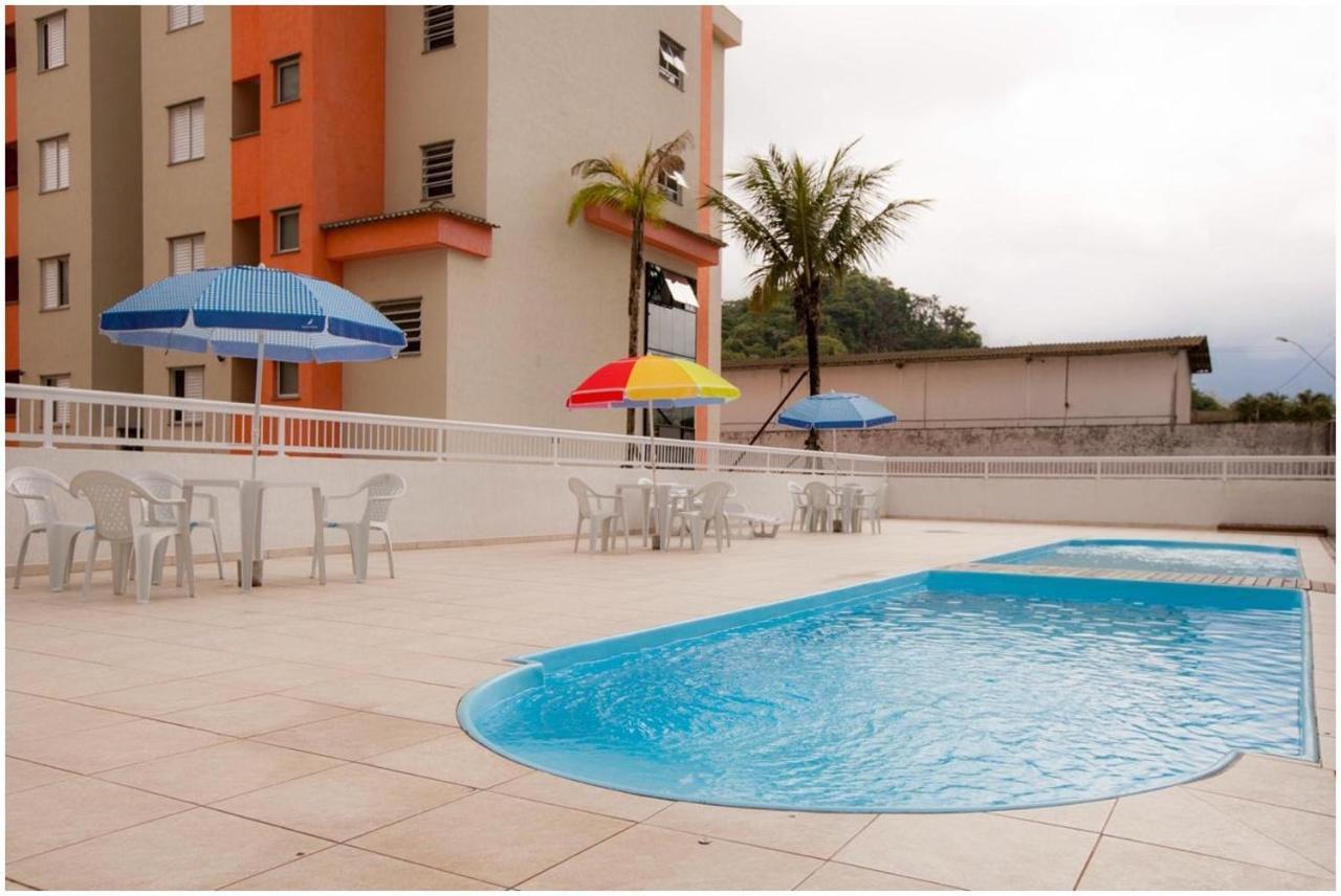 Apartamento Com Piscina Em Ubatuba-Sp Lägenhet Exteriör bild