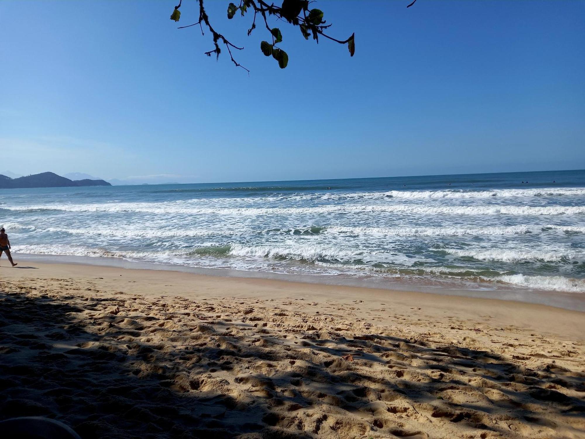 Apartamento Com Piscina Em Ubatuba-Sp Lägenhet Exteriör bild